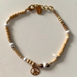 Chan Luu Peace Sign Bracelet